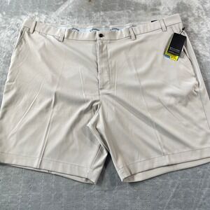 Callaway Golf Shorts Mens 52 Big Beige Active Waistband Flex Light Preppy Summer